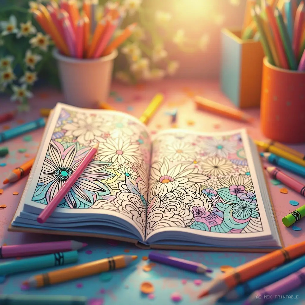 Coloring Book Sample