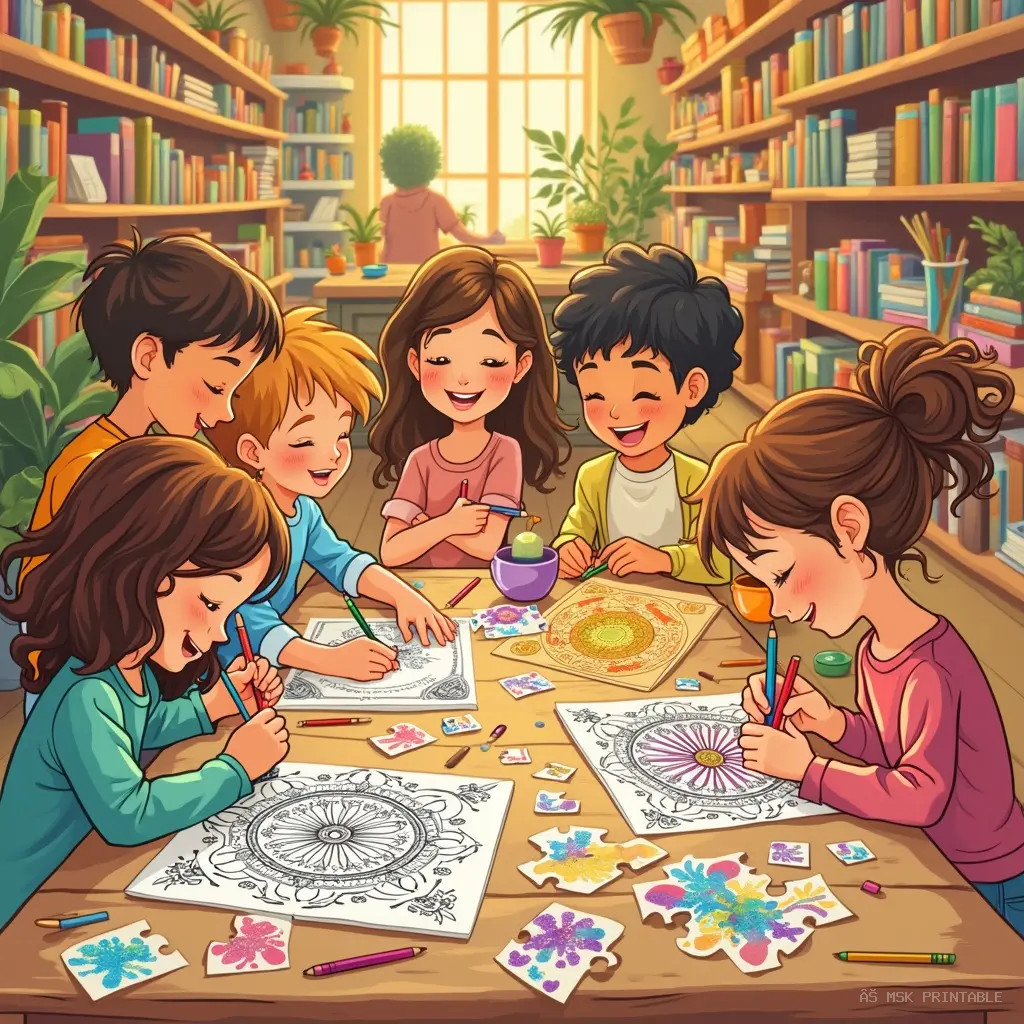 Coloring Book Sample