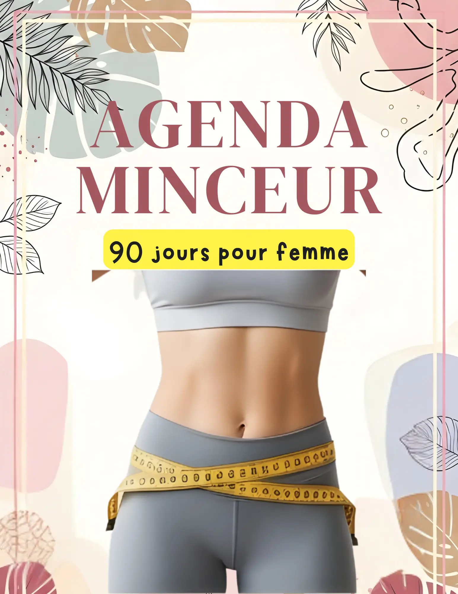 Agenda Minceur 90 jours pour femme
