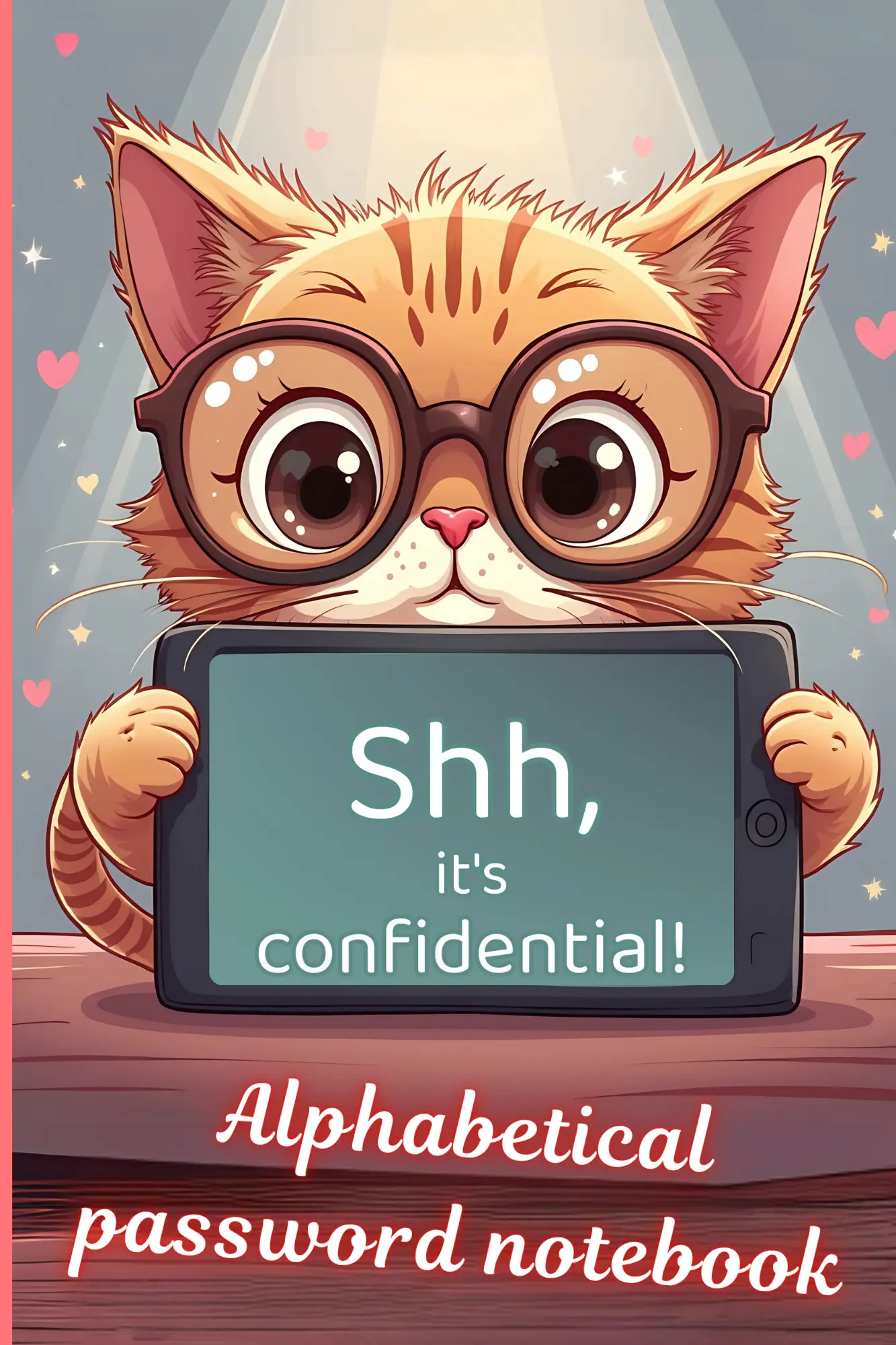 Password Log Book – Shh, It’s Confidential!